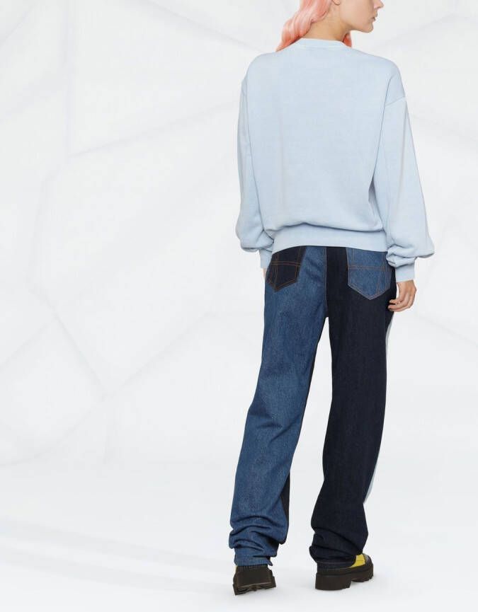 Ksubi Katoenen sweater Blauw