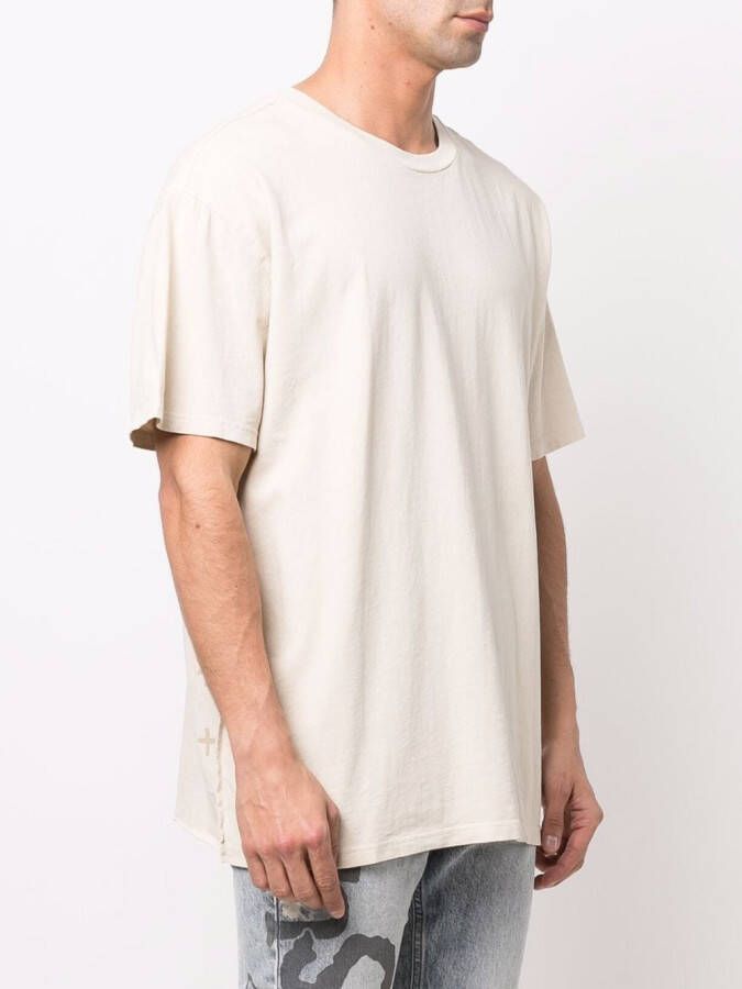 Ksubi Katoenen T-shirt Beige