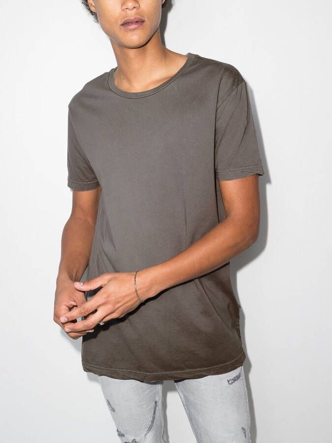 Ksubi Katoenen T-shirt Grijs