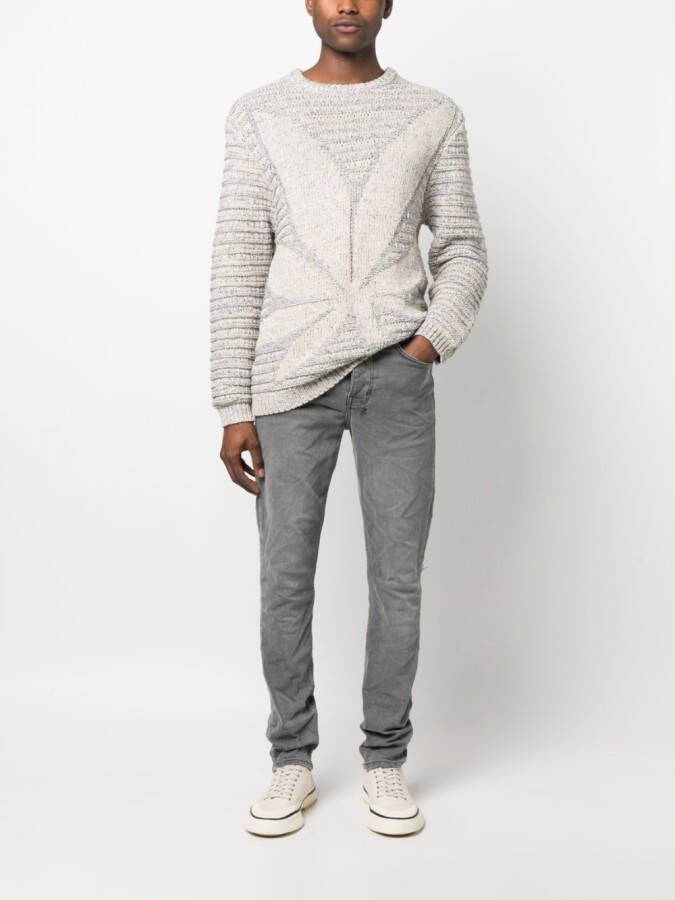Ksubi Jeans met stonewash-effect Grijs