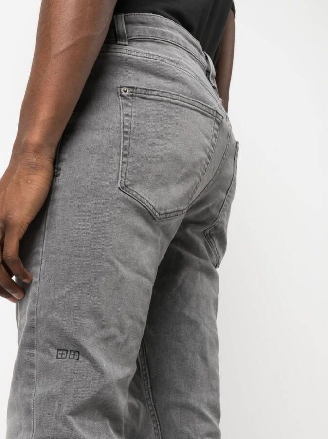 Ksubi Jeans met stonewash-effect Grijs