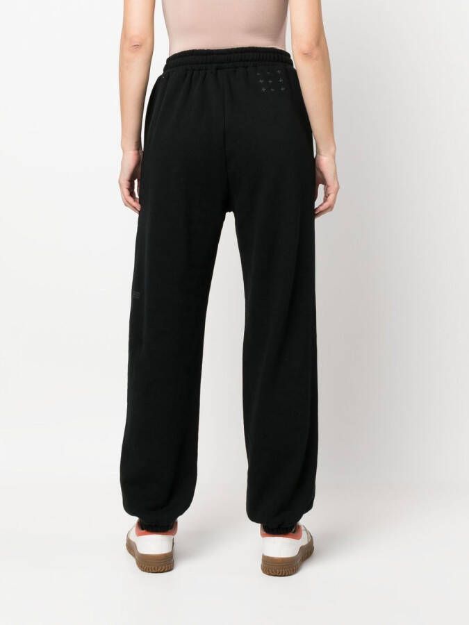Ksubi Pantalon met elastische taille Zwart
