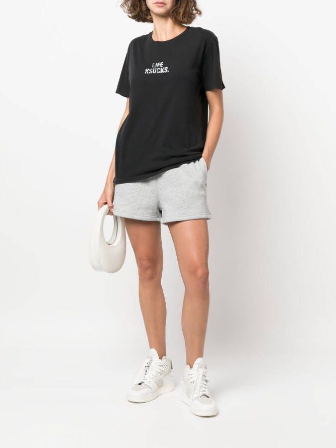 Ksubi Ruimvallende shorts Grijs