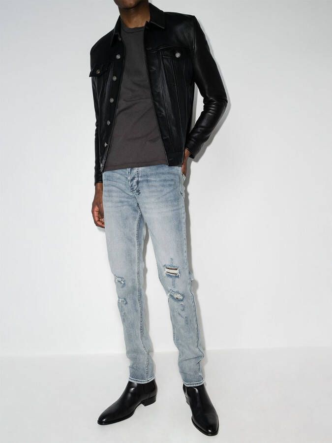 Ksubi Slim-fit jeans Blauw