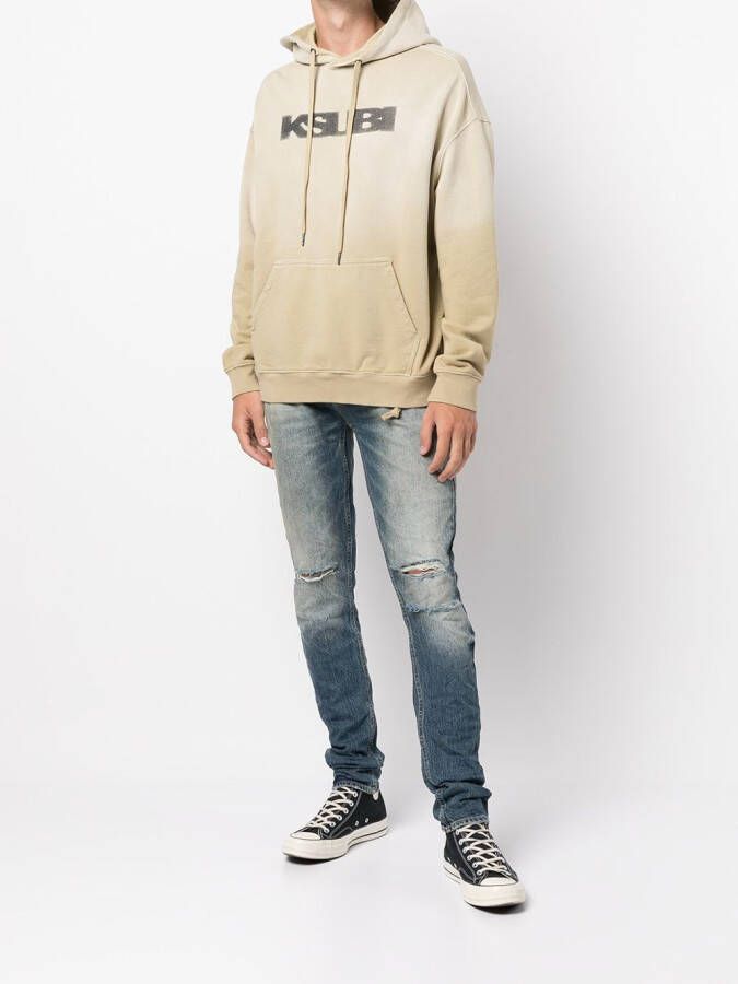 Ksubi Slim-fit jeans Blauw