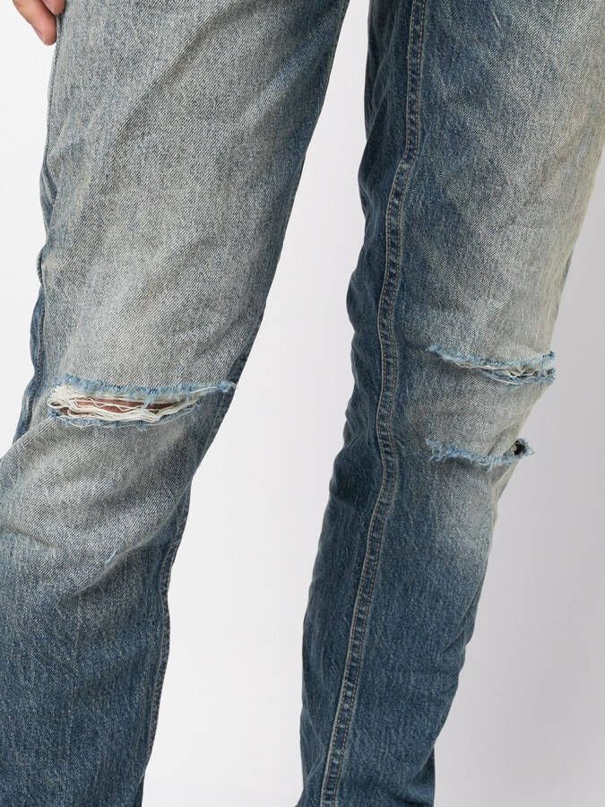 Ksubi Slim-fit jeans Blauw
