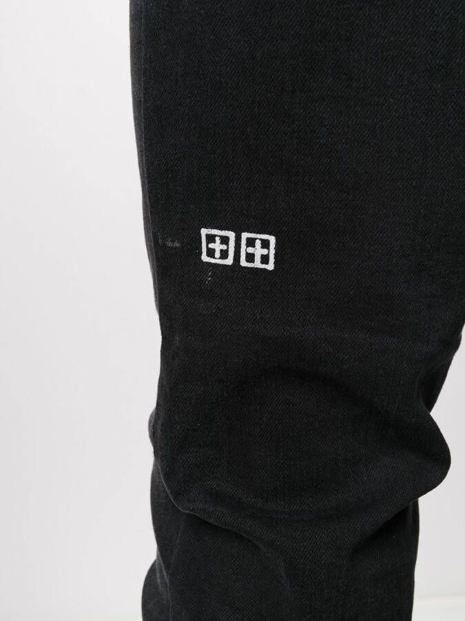 Ksubi Slim-fit jeans Zwart