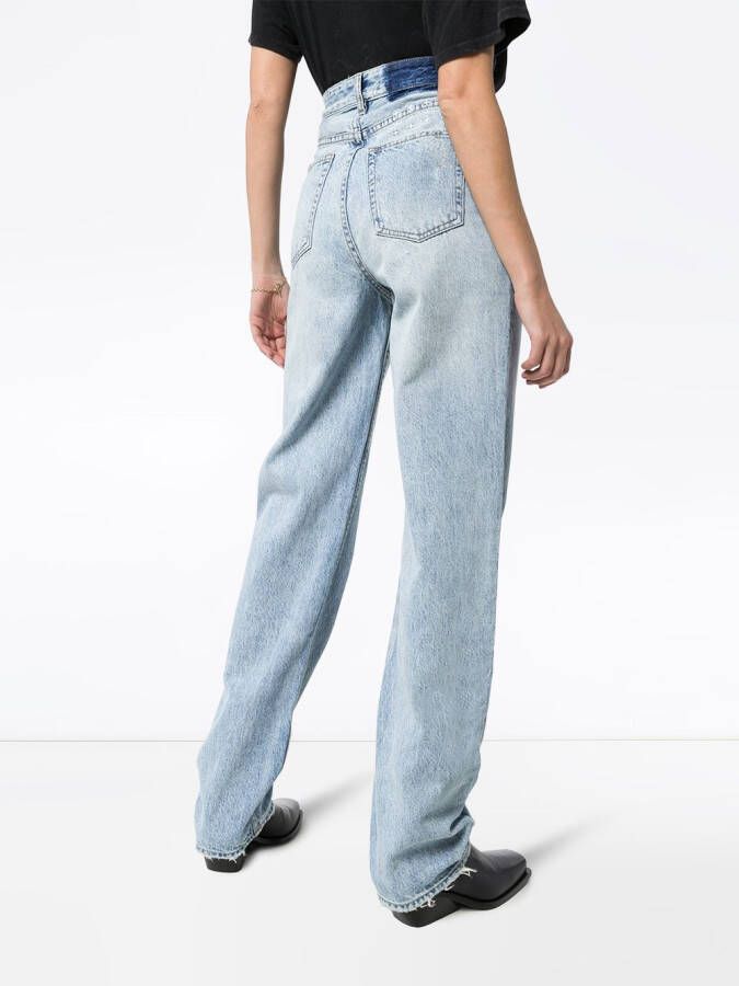 Ksubi Straight jeans Blauw