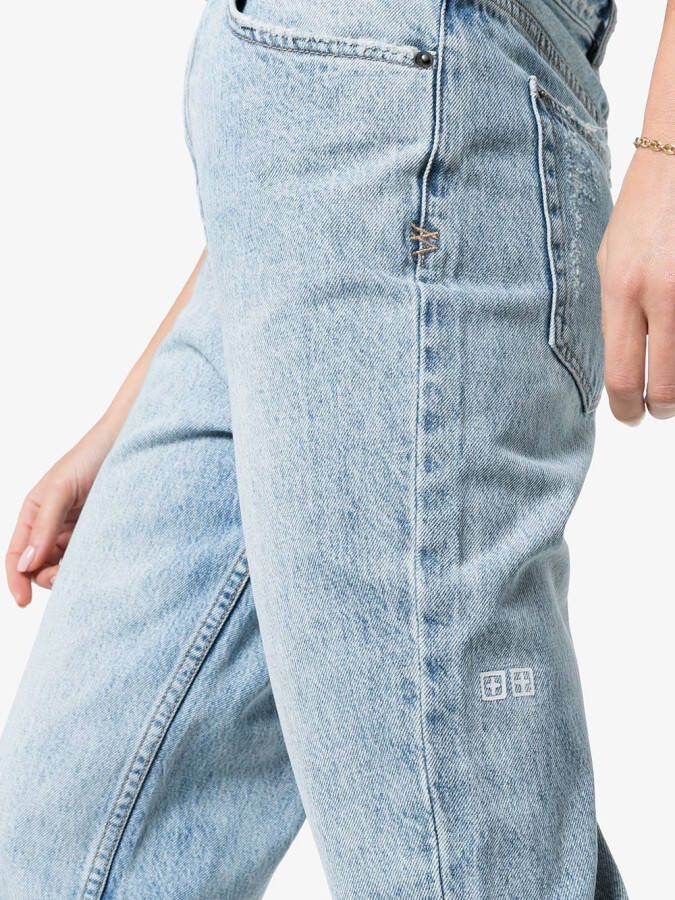 Ksubi Straight jeans Blauw