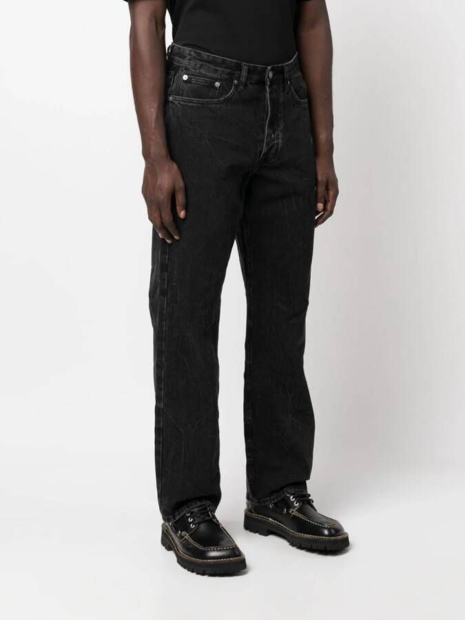Ksubi Straight jeans Zwart
