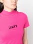 Ksubi T-shirt met hoge hals Roze - Thumbnail 5