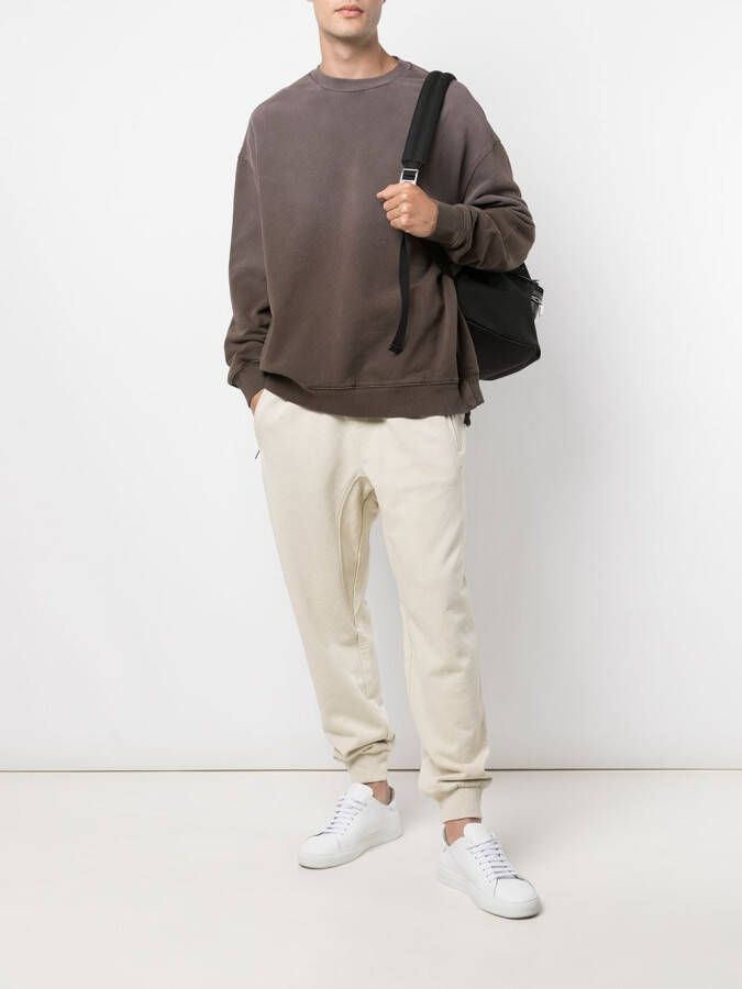 Ksubi Trainingsbroek met trekkoordtaille Beige