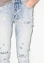 Ksubi Van Winkle Fire Patch Punk Blu skinny jeans Beige - Thumbnail 4