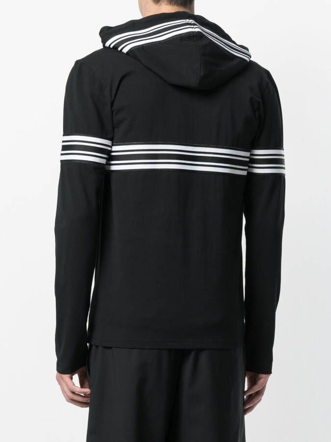 KTZ striped hoodie Zwart
