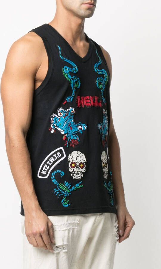 KTZ Spencer met patches Zwart