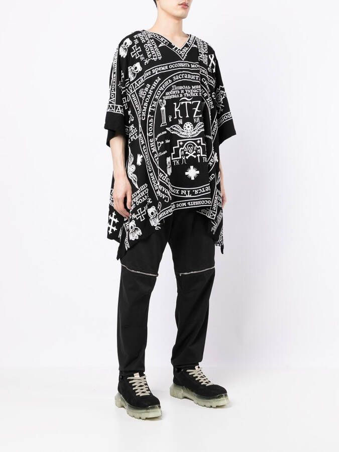 KTZ Tuniek met print Zwart