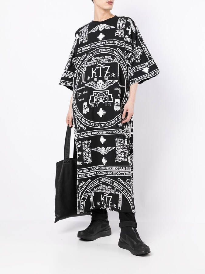 KTZ Tuniek met print Zwart