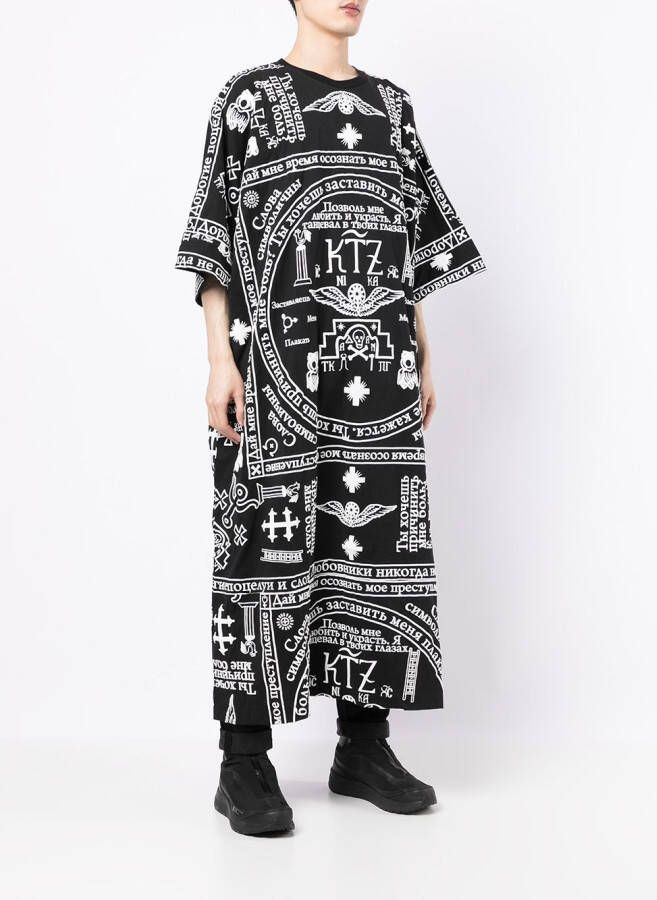 KTZ Tuniek met print Zwart