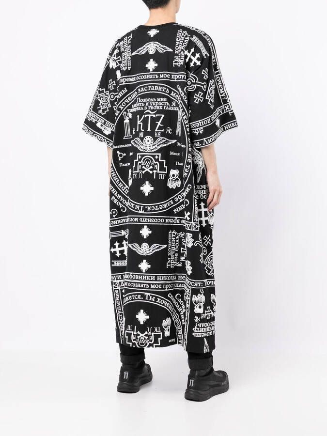 KTZ Tuniek met print Zwart