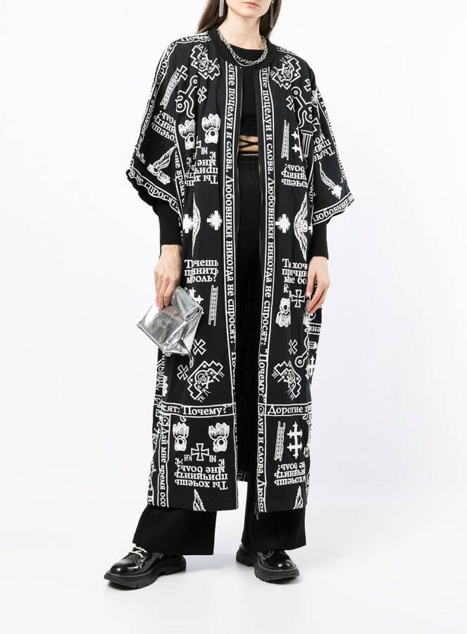 KTZ Tuniek met print Zwart