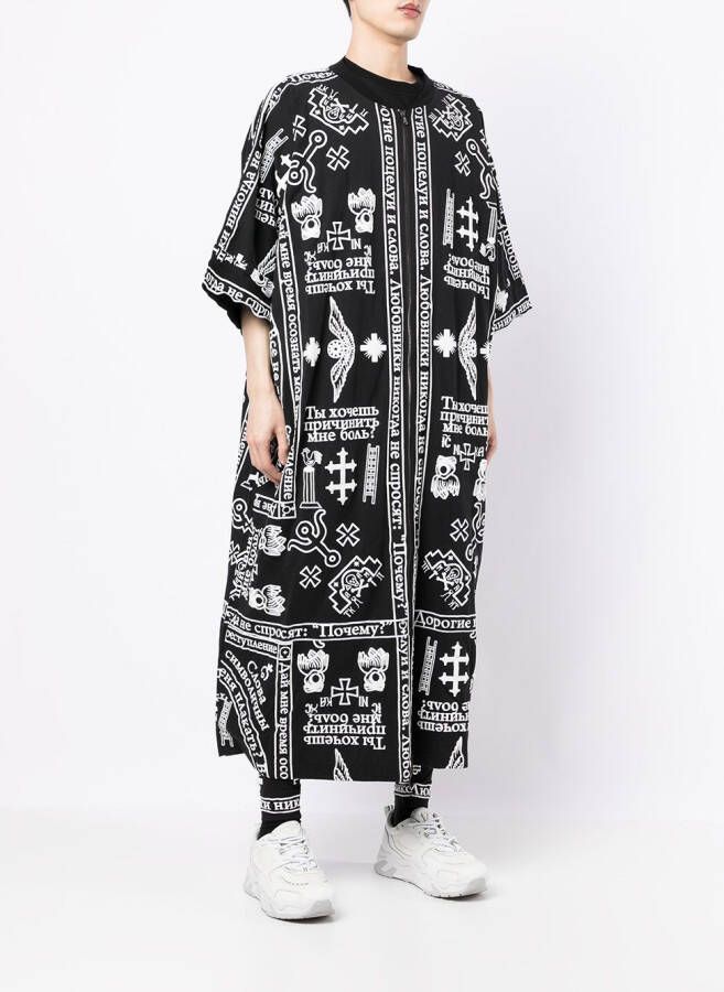 KTZ Tuniek met print Zwart