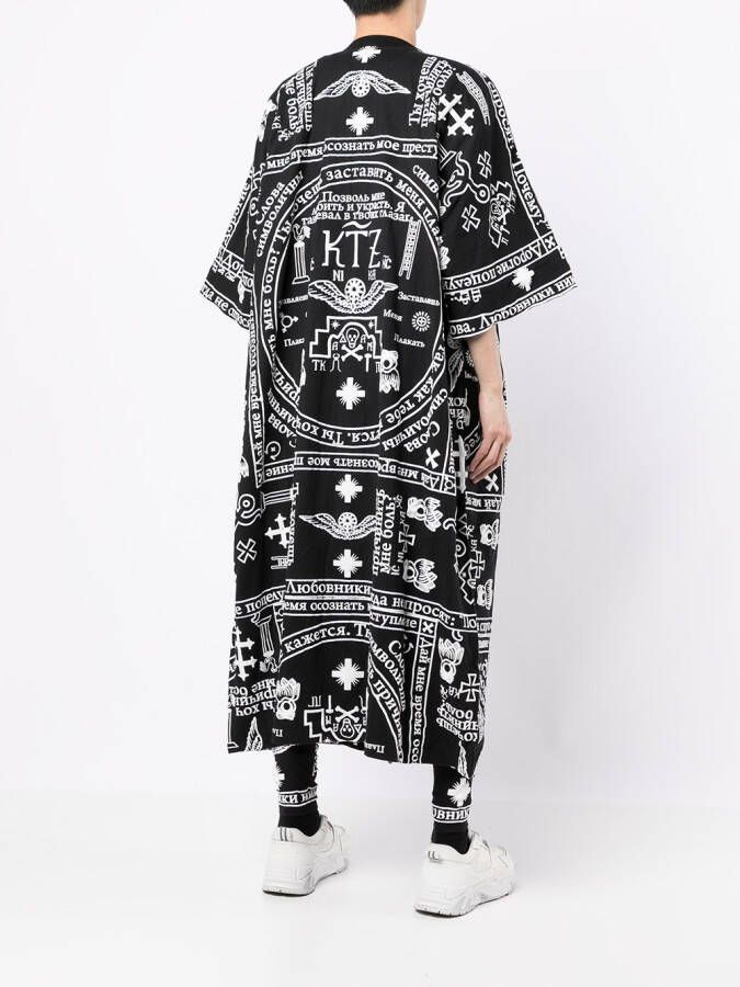 KTZ Tuniek met print Zwart