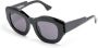 Kuboraum B5 zonnebril met cat-eye montuur Zwart - Thumbnail 2