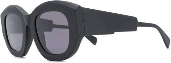 Kuboraum B5 zonnebril met oversized montuur Zwart