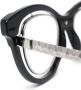 Kuboraum Bril met metallic montuur Zwart - Thumbnail 3