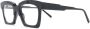 Kuboraum Bril met oversized montuur Zwart - Thumbnail 2