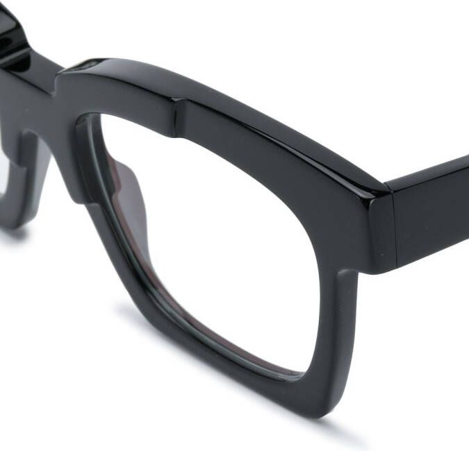 Kuboraum Bril met oversized montuur Zwart