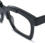 Kuboraum Bril met oversized montuur Zwart - Thumbnail 3