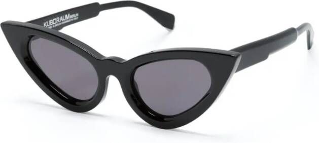 Kuboraum F3 zonnebril met cat-eye montuur Zwart