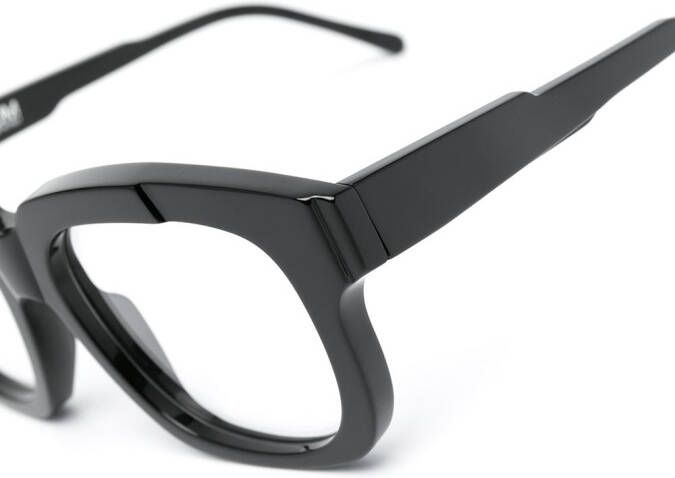Kuboraum Mask K25 bril met vierkant montuur Zwart