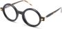 Kuboraum P1 bril met rond montuur Zwart - Thumbnail 2