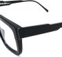 Kuboraum square glasses Zwart - Thumbnail 3