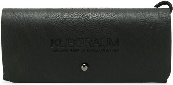 Kuboraum square glasses Zwart