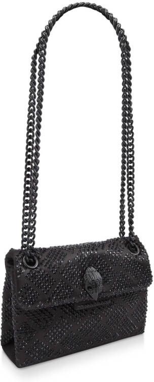 Kurt Geiger London Kensington tas verfraaid met kristallen Zwart