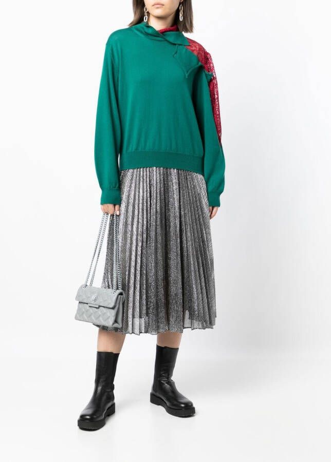 Kurt Geiger London Kensington gewatteerde bucket-tas Grijs