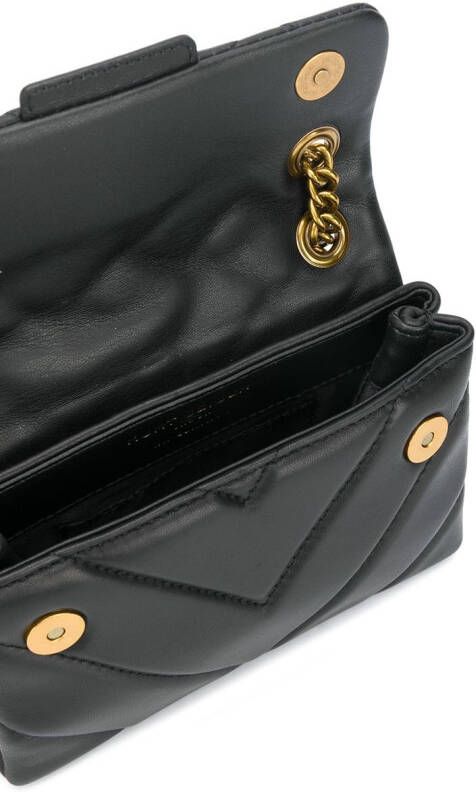 Kurt Geiger London Kensington gewatteerde schoudertas Zwart