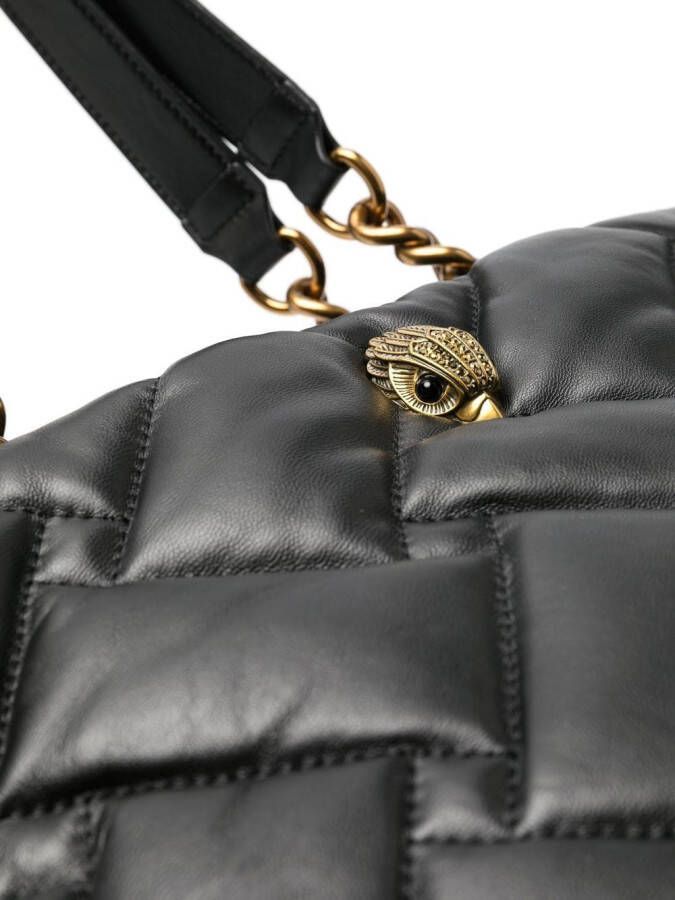 Kurt Geiger London Kensington gewatteerde shopper Zwart