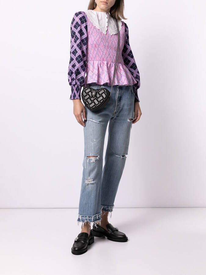 Kurt Geiger London Kensington hartvormige crossbodytas Zwart