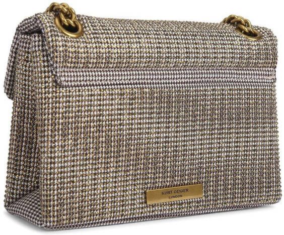 Kurt Geiger London Kensington mini-tas Beige