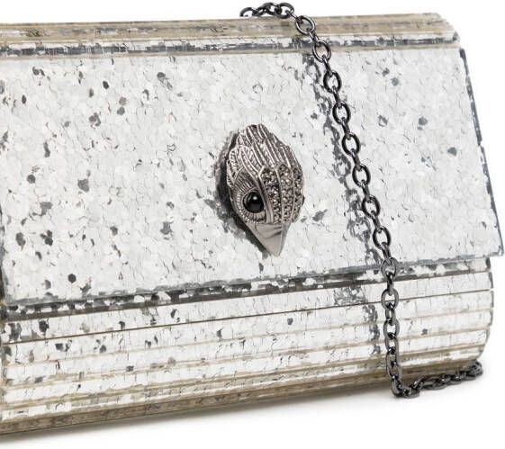 Kurt Geiger London Party Eagle clutch Zilver