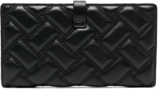 Kurt Geiger London Portemonnee met reliëf Zwart