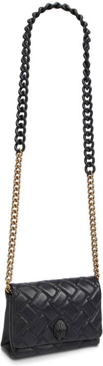 Kurt Geiger London Gevoerde clutch Zwart