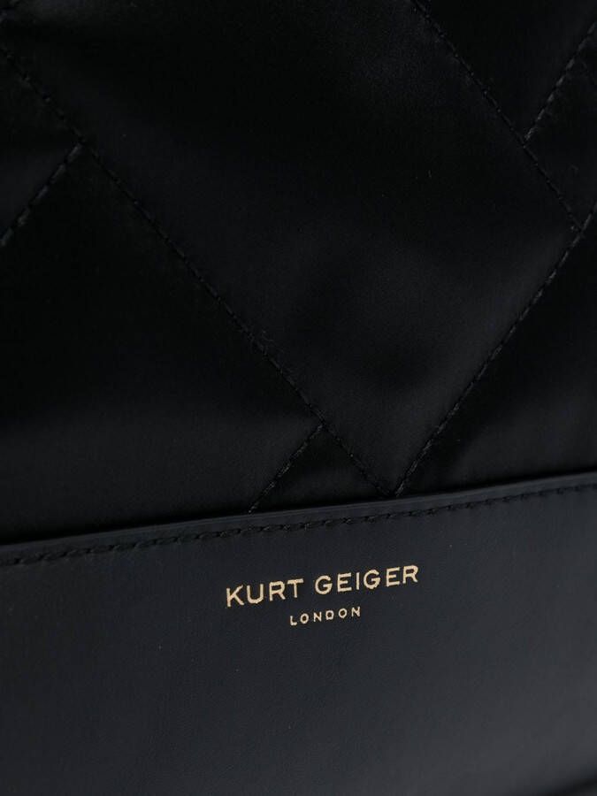 Kurt Geiger London Recycled SQ shopper Zwart