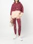 La Detresse Hoodie met tie-dye print Rood - Thumbnail 2