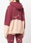 La Detresse Hoodie met tie-dye print Rood - Thumbnail 4