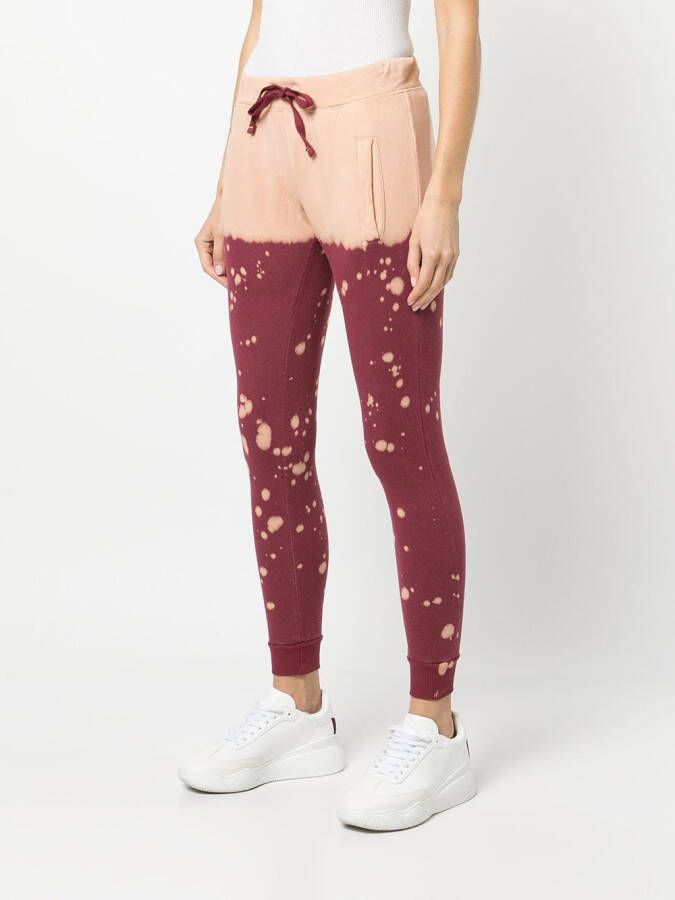 La Detresse Slim-fit trainingsbroek Rood